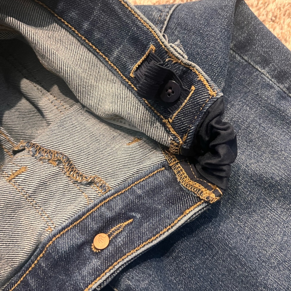 Madewell Adjustable Side Panel Maternity Skinny J… - image 5